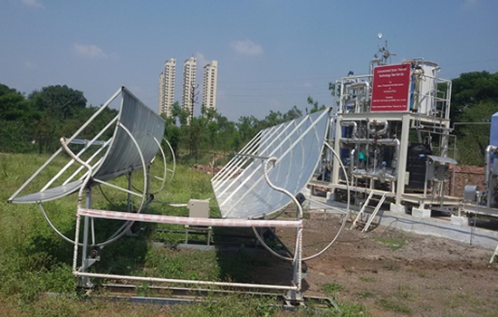 Photographs of CST Test setup